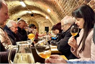 Vinařské čtvrtky zahájilo oranžové víno z Velkých Pavlovic
