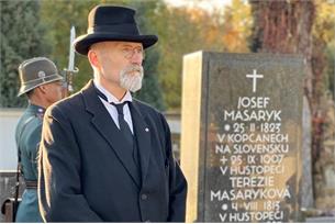 Město si připomíná 172. výročí narození prezidenta T. G. Masaryka