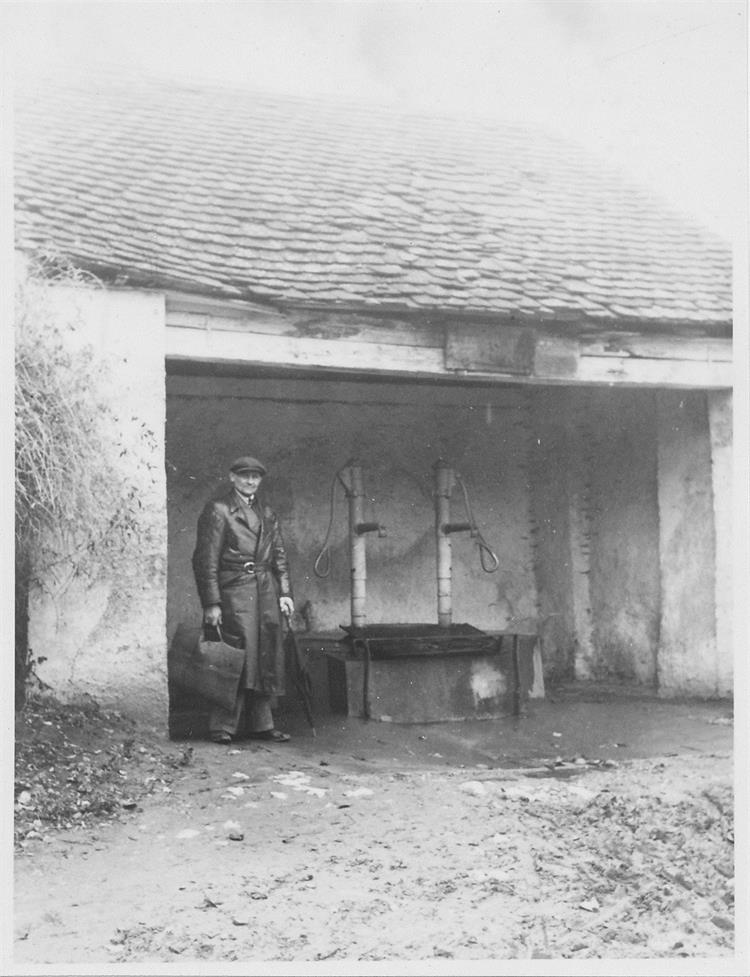 Fotografie studny z roku 1944