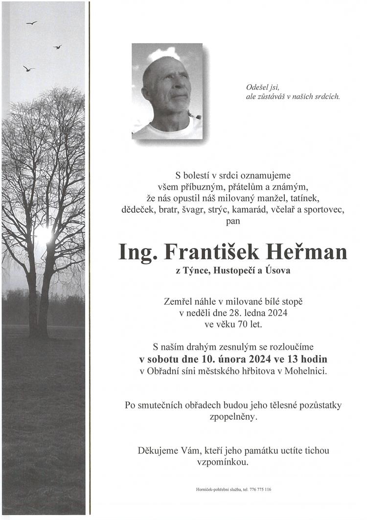 Heřman František +28.1.2024