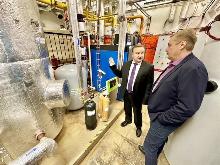 Energetická rekonstrukce nemocnice v roce 2024.