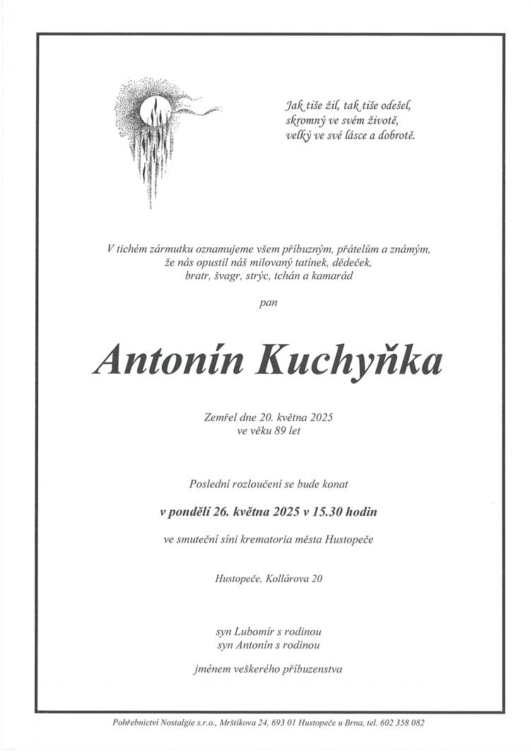 Kuchyňka Antonín +20.05.2025