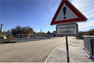 Průjezd povolen, nový most je hotový