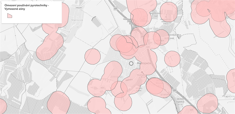 Omezení používání pyrotechniky