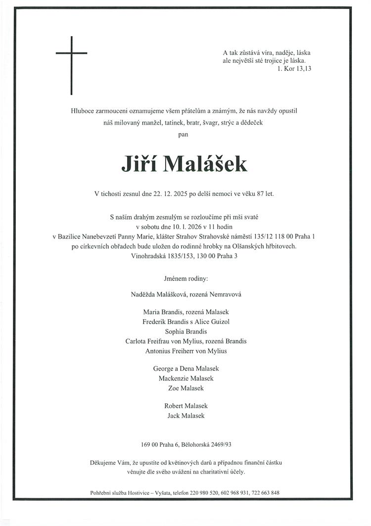 Malášek Jiří +22.12.2025