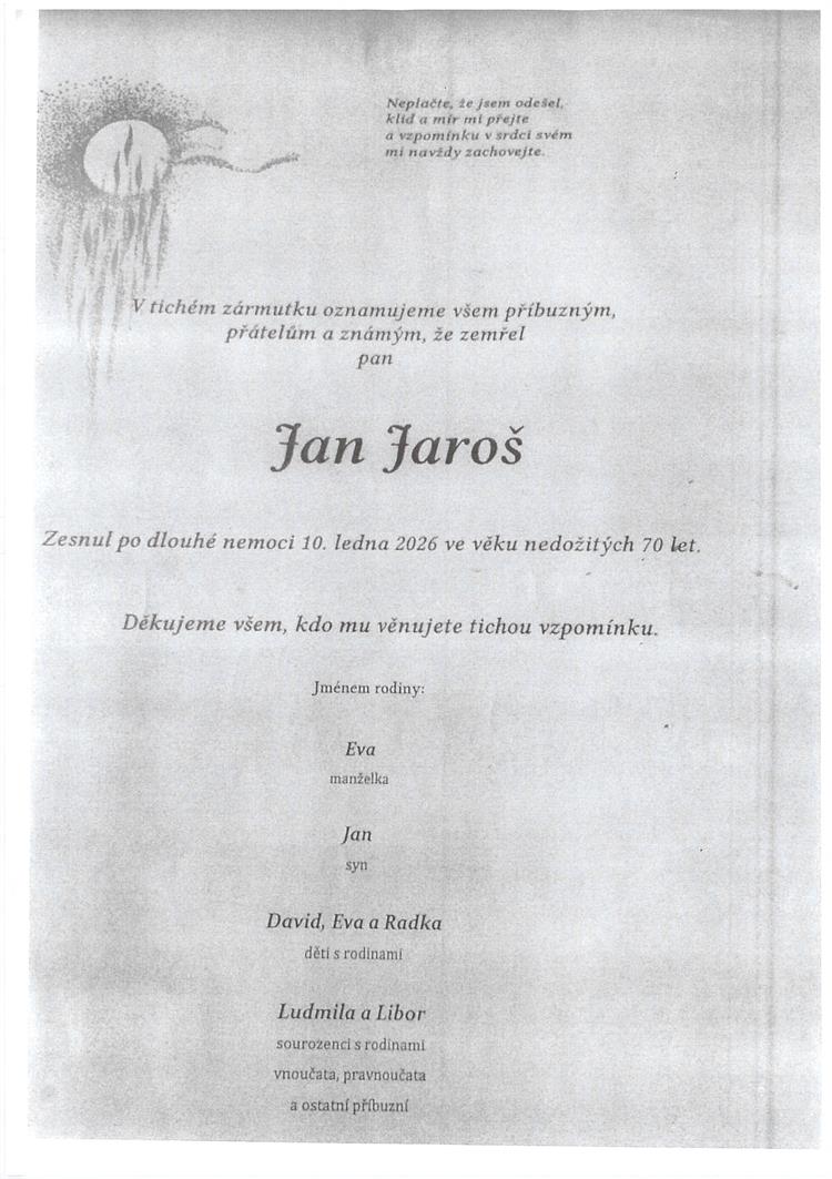 Jaroš Jan  +10.1.2026