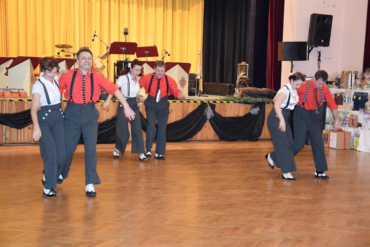 Taneční vstup skupiny Swingteam Dubňany