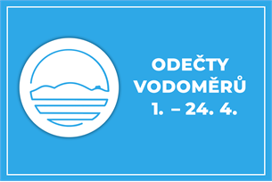 Odečty vodoměrů v Hustopečích 1.–24. dubna 2026