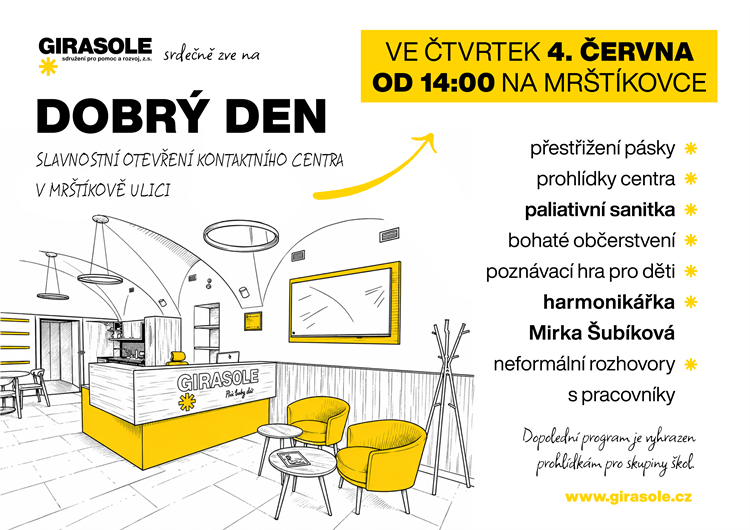 Slavnostní otevření ve čtvrtek 4. června.