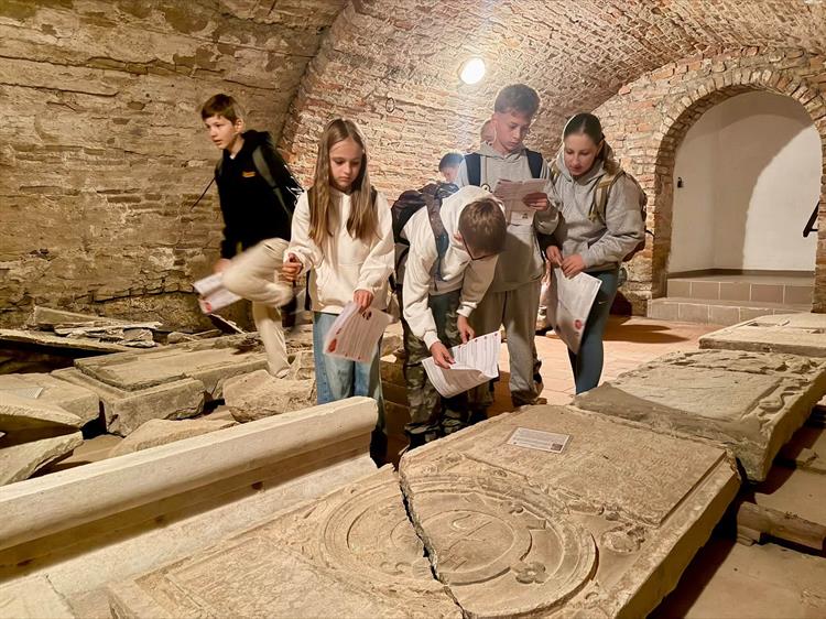 Krypta hustopečského kostela
