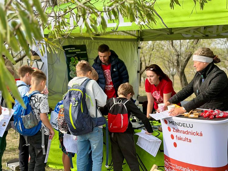 Stanoviště Zahradnické fakulty MENDELU na Mandlobraní 2026