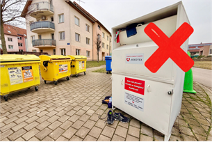 Kam s nepotřebným textilem? V Hustopečích můžete využít pytlový svoz 