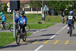Děti soutěžily o postup do krajského kola Dopravní soutěže mladých cyklistů