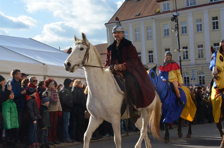 Svatý Martin přijel výborně naladěn.