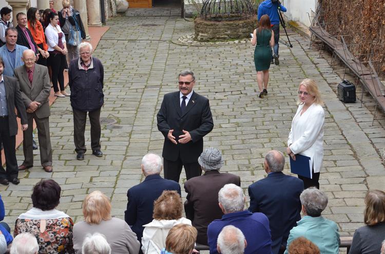 Mezi přítomnými byl i konzul Ruské federace Alexander Nikolaevich Budaev. 