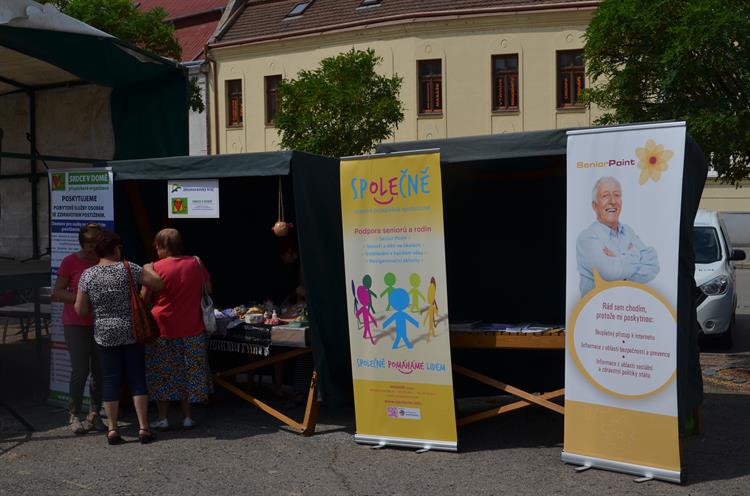 Prezentace služeb a organizací. 