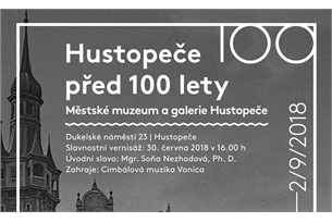 Jaké byly Hustopeče před 100 lety?