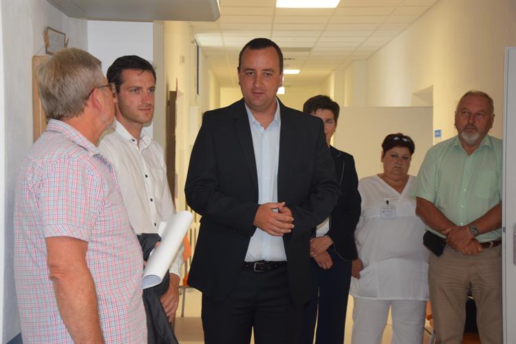 Pozvání na slavností otevírání nové rehabilitace přijal radní Jihomoravského kraje pro oblast zdravotnictví Milan Vojta