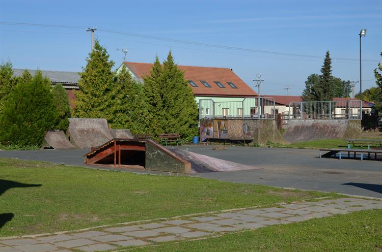 A oblíbený skate park.