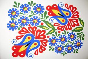Malíř Vladimír Šácha představil tradiční malované ornamenty ze Slovácka