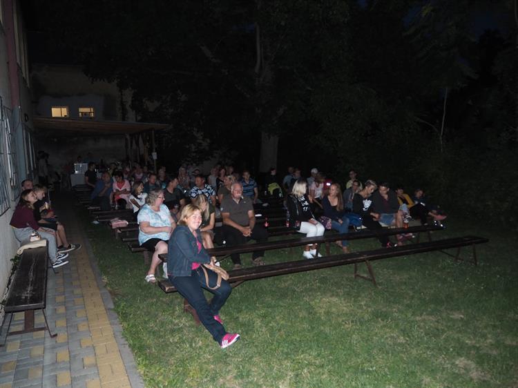 Počasí přálo všem šesti filmovým večerům a organizátoři doufají, že podobně to vyjde i napřesrok.