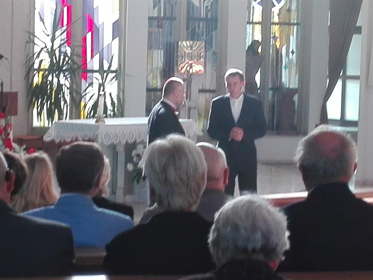 Součástí oslavy byl i odpolední koncert brněnského katedrálního sboru Magnificat.