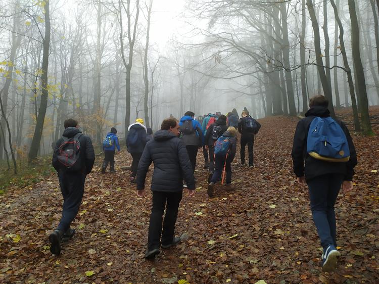 V sobotu skauti v Modre vyrazili na rozhlednu.