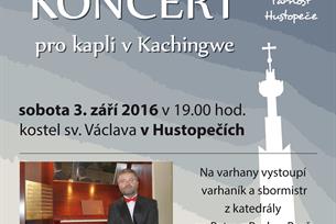 V kostele bude benefiční koncert pro kapli v Zambii