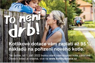 Máte zájem v roce 2022 o kotlíkovou dotaci? Vyplňte dotazník.