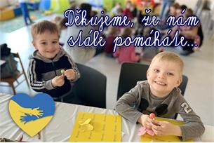Město zřídilo speciální účet na podporu ukrajinských dětí v Hustopečích