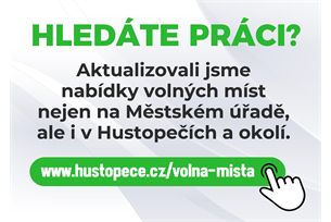 Hledáme nové kolegy - sledujte nabídku volných míst